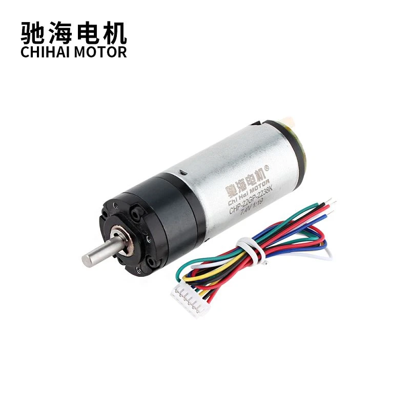 22mm High Speed High Torque Planetary Gear Coding Motor